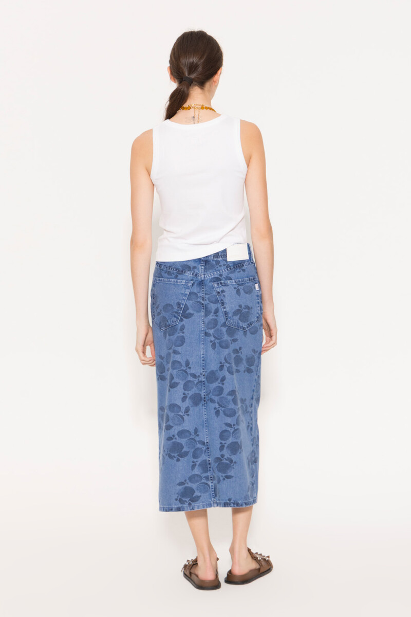 Musculosa Lemon Blanco