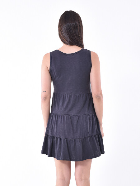 VESTIDO CURRY GRIS OSCURO