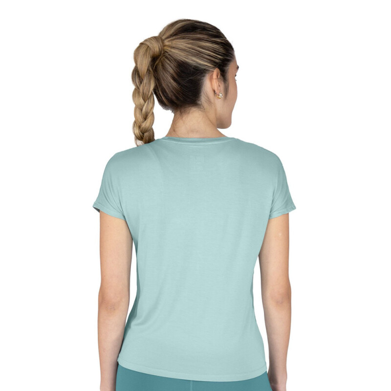 TSHIRT FEM POLY/SPX EVERLAST ASTREA GN W6 M GN