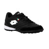 Championes Lotto Futbol Cuero Black White