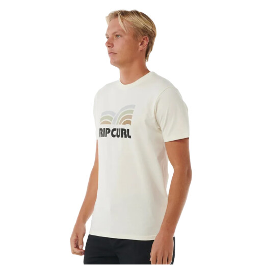 Remera Rip Curl Surf Revival Capture Tee - Blanco Remera Rip Curl Surf Revival Capture Tee - Blanco