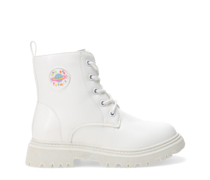 Botas de Niña MINI Miss Carol Tilu Blanco Hueso