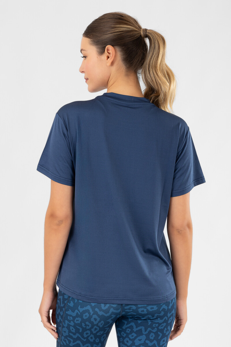 Remera active Azul