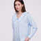 Camisa Lalou Celeste Claro