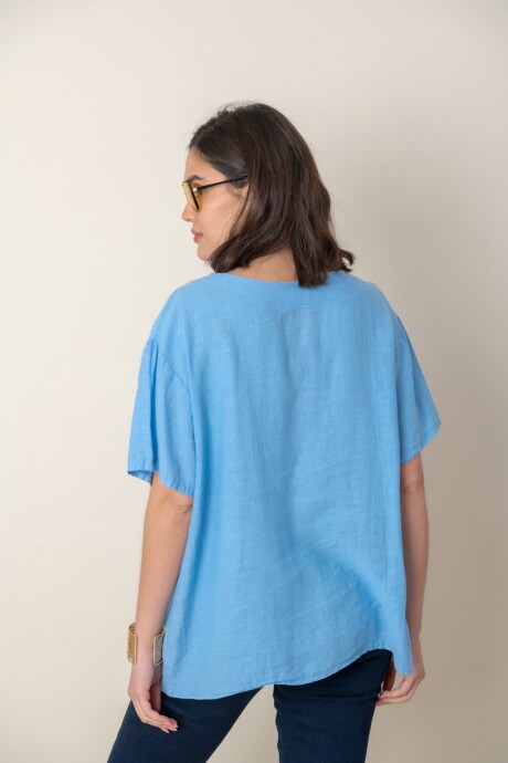BLUSA CORDELIA Celeste