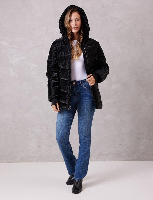 Campera Abrigo NEGRO