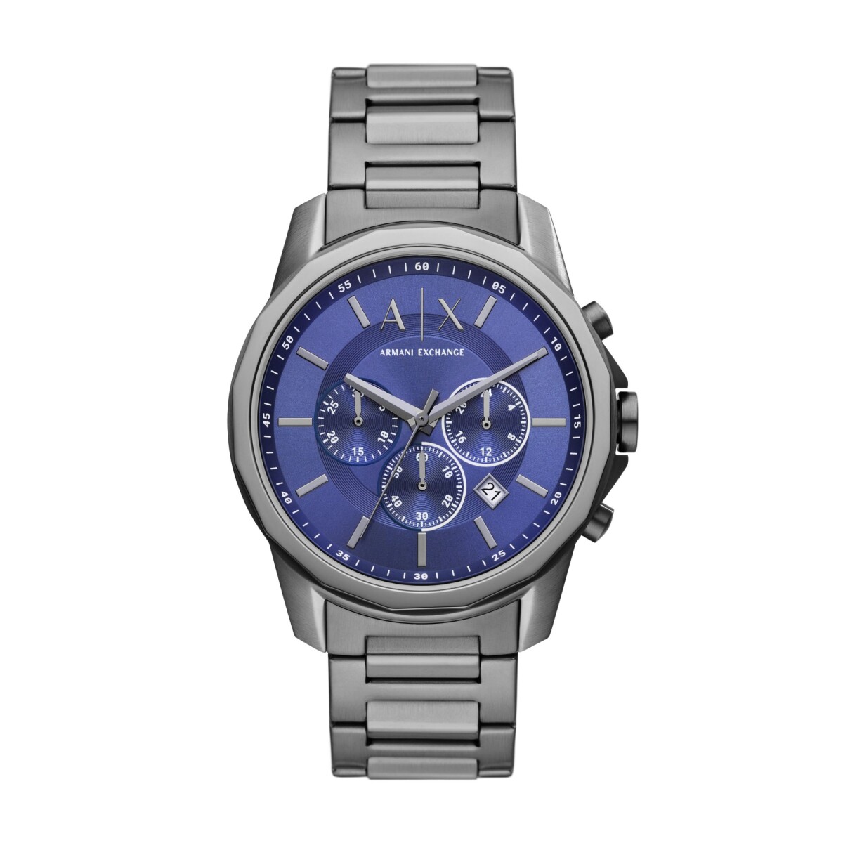 Reloj ARMANI EXCHANGE BANKS Acero Plateado Esfera 44mm 
