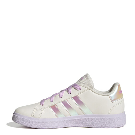 Championes de Niños Adidas Grand Court 2.0 Blanco - Lila