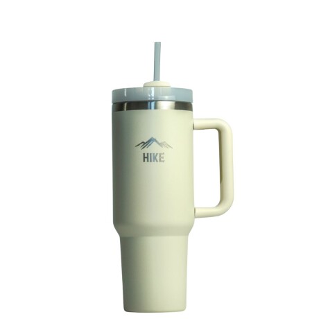 Botella Deportiva Hike Mega Sip Color Crema
