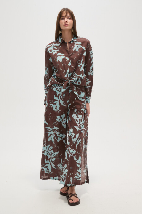 Pantalon Oca Estampado 1
