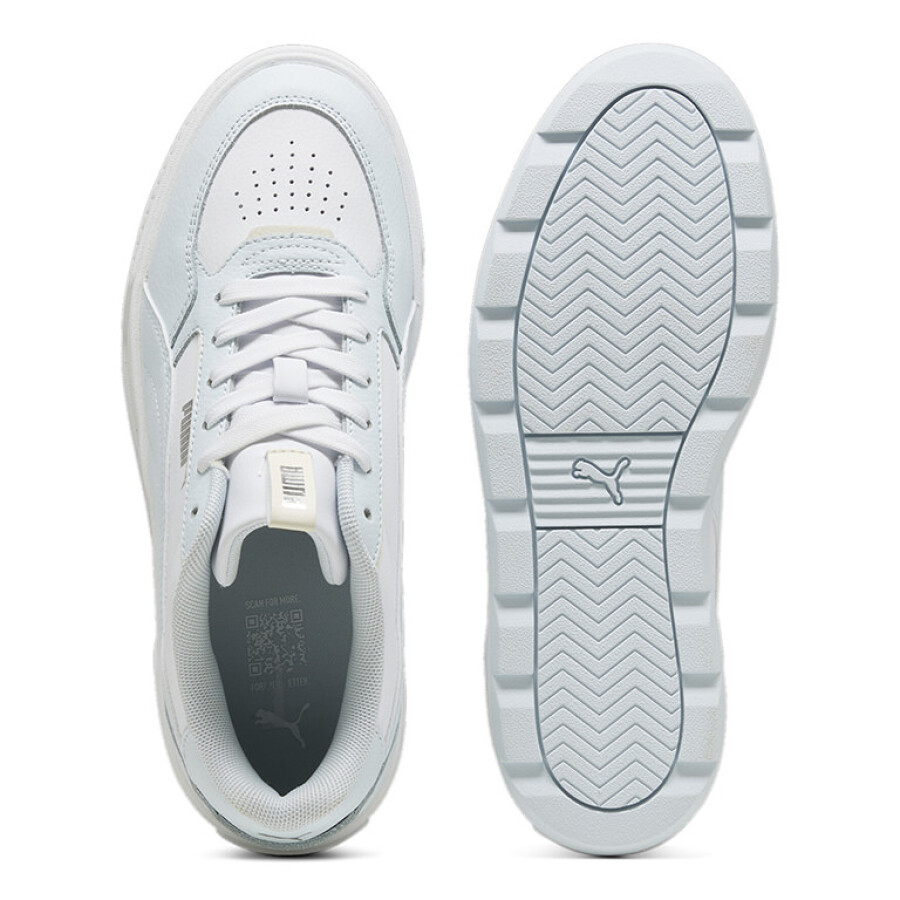 Championes de Mujer Puma Karmen Rebelle Blanco - Celeste - Plateado