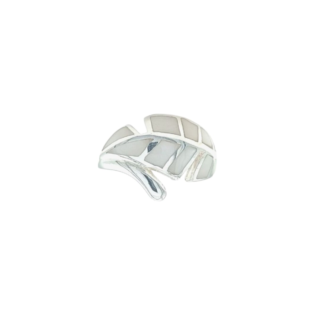 Anillo Planta-Plata 925-Con Nacar-AN4587 - conpiedra 
