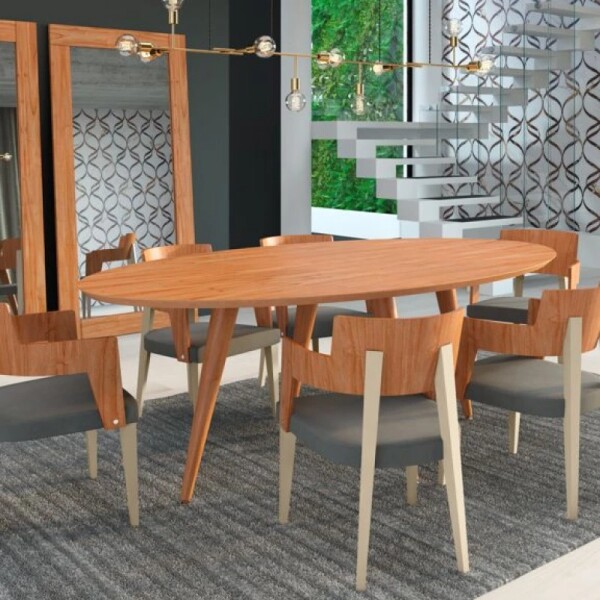 Mesa Comedor Nordica Oval Mesa Comedor Nordica Oval