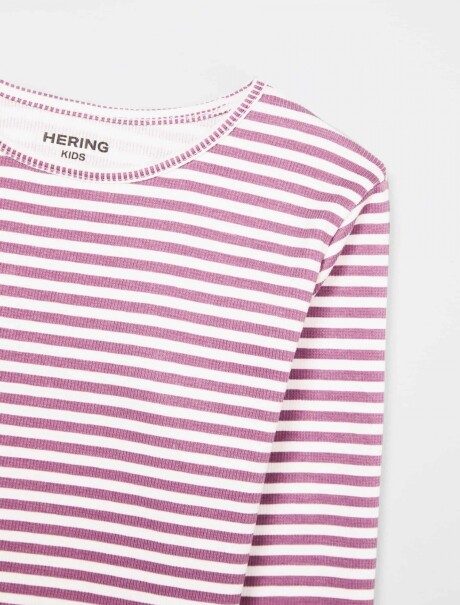 BLUSA DE NIÑA ESTAMPADA ROSA