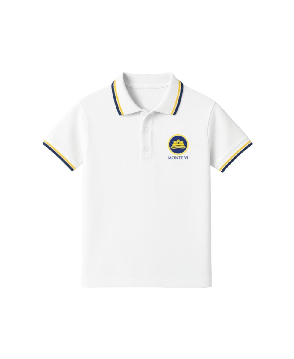 Remera Polo Monte VI - Blanco 