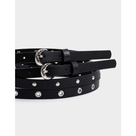 Cinturón Tachas Negro