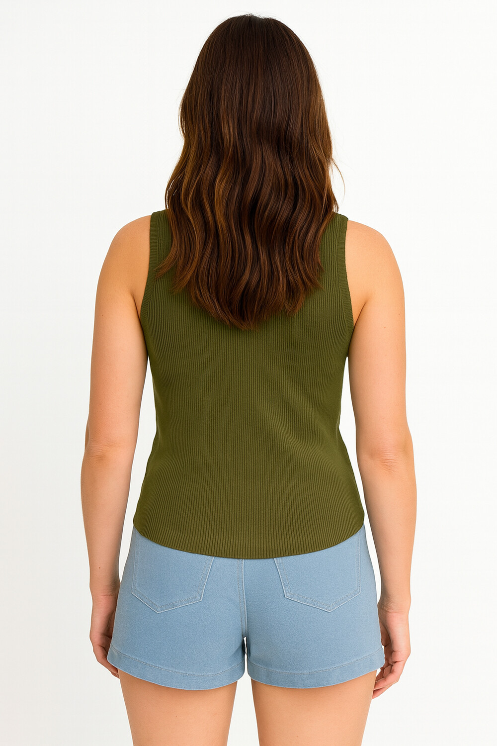 Musculosa Carela Verde Oliva