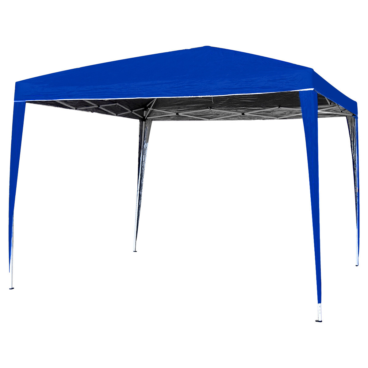 Gazebo reforzado retractil Azul Royal 
