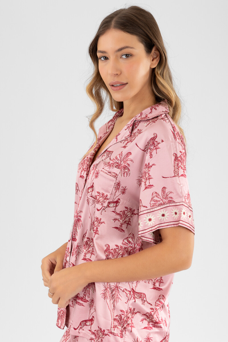 Animal jouy short Rosado