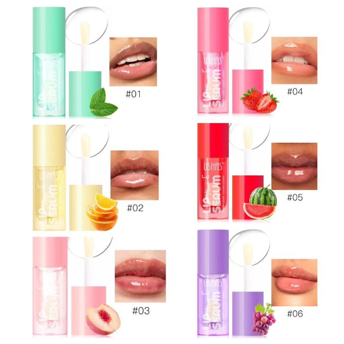 Ushas - Vitamina E Serum Labial - 05 