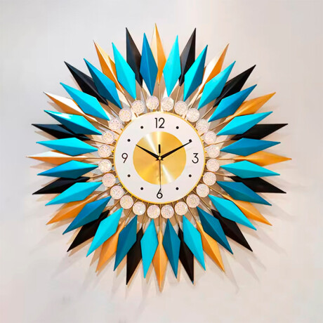 Reloj De Pared Flechas Multicolor Reloj De Pared Flechas Multicolor