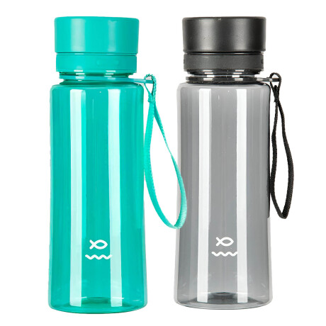 Set X 2 Botella De Agua Rio Moderna Deporte 600ml Set X 2 Botella De Agua Rio Moderna Deporte 600ml