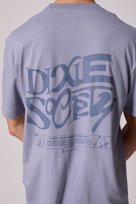 T-SHIRT YOMIN DIXIE Gris Claro