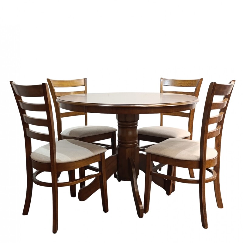Juego de Comedor Malasya 1+4 Juego de Comedor Malasya 1+4