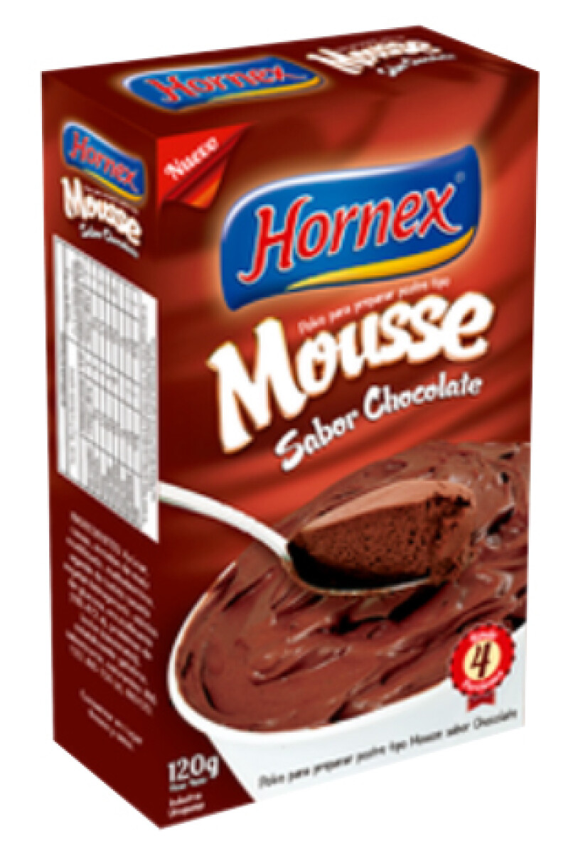 MOUSSE HORNEX 4P 120G CHOCOLATE 