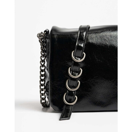 Bandolera Con Cadenas Negro