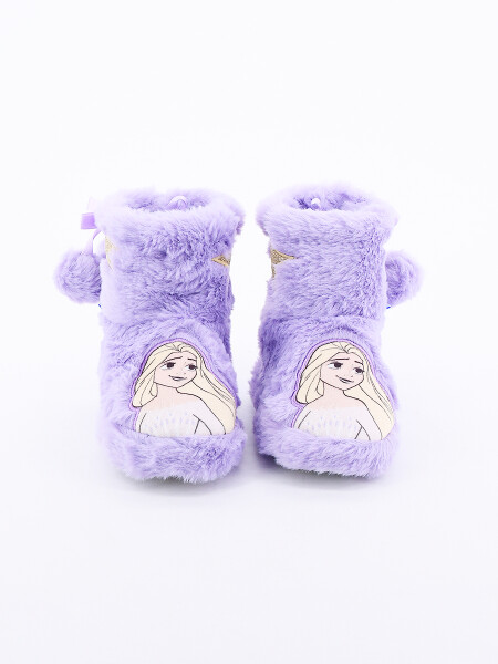 PANTUFLAS FROZEN VIOLETA