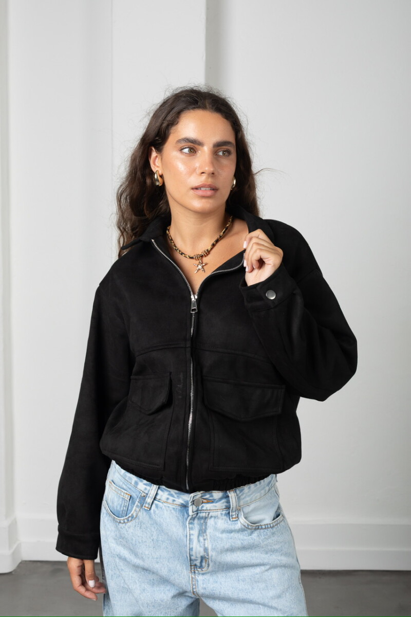 Campera Luciana - negra 