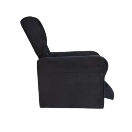SOFÁ SILLÓN POLTRONA BUTACA RECLINABLE NEGRO