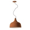 COLGANTE AREZZO E27 TERRACOTA CON CABLE COBRE D41CM COLGANTE AREZZO E27 TERRACOTA CON CABLE COBRE D41CM
