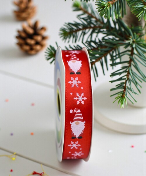 Cinta de regalo navidad 1.5cm*2.6m DISEÑO 12