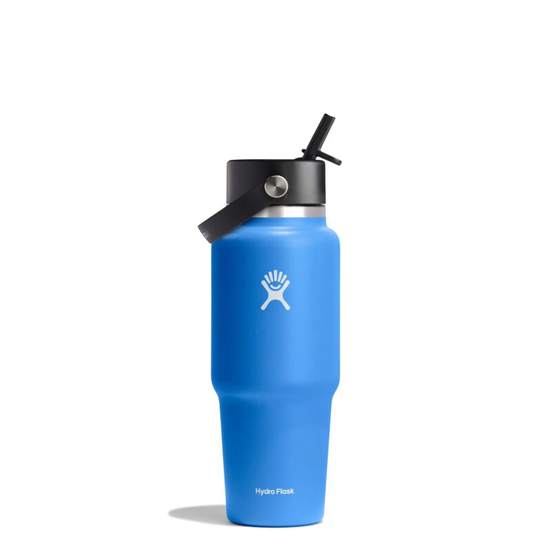 Botella Flask 32 Oz Wide Flex Straw Cascade Botella Flask 32 Oz Wide Flex Straw Cascade