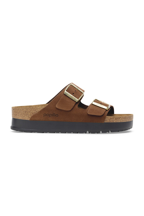 Sandalia Arizona Platform Flex Lenb - Estrecho Dark Tea