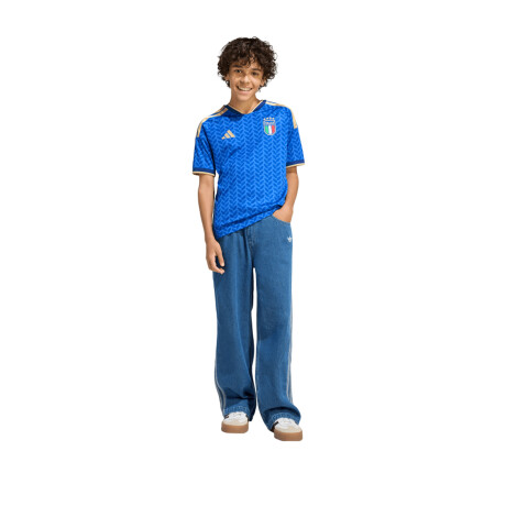 CAMISETA NIÑO adidas PRIMERA EQUIPACION ITALIA 2026 Blue