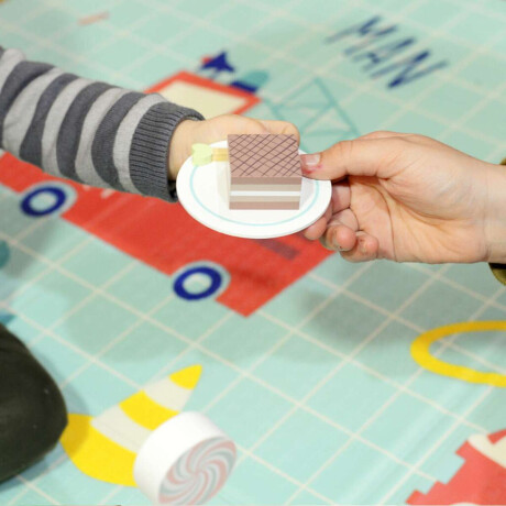 Juego En Madera Cupcakes