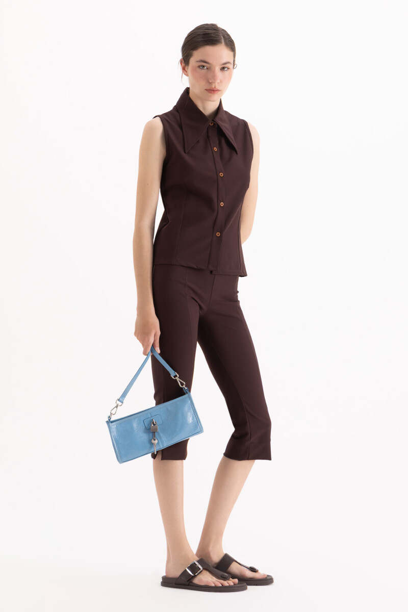 CAMISA COCO Chocolate