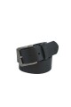 Cinturon de cuero 40 mm Marron oscuro