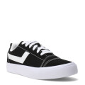 Championes Unisex PONY Casual Lona Gamuza Negro - Blanco