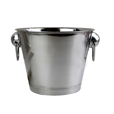 Hielera Balde Acero Inoxidable 4 Litros Con Asas Hielera Balde Acero Inoxidable 4 Litros Con Asas