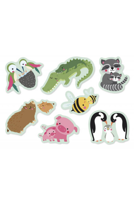 STICKERS - ANIMALES PADRES Y BEBES STICKERS - ANIMALES PADRES Y BEBES