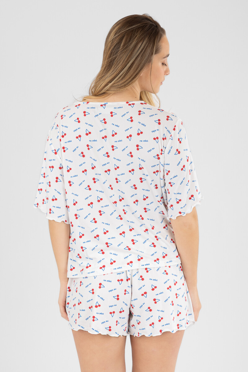 Cherry pijama short Cherry blossom