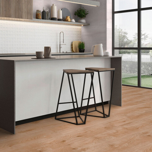 Porcelanato Madera Marron Mate 23X120Cm Piso Pared GAMAS DE MARRON