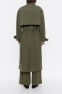 GABARDINA CRUZADA MAXILARGA Kaki
