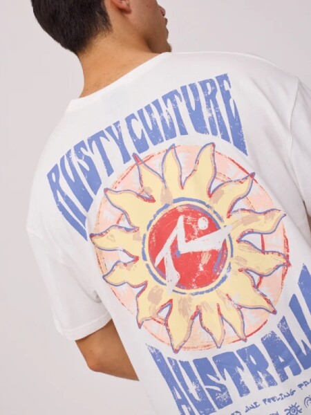 T-SHIRT RUSTY OLINE BLANCO