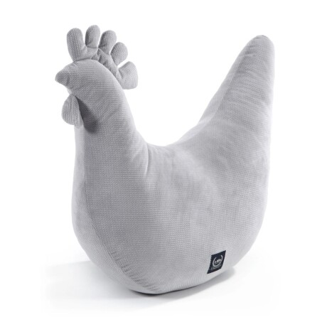 Almohada cojin de lactancia Gallina Gris
