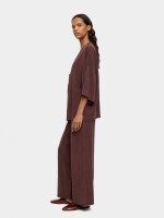 Kimono Liso 100% Lyocell marron